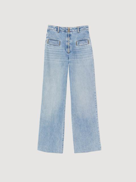 Sandro WIDE-LEG JEANS