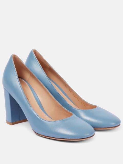 Gianvito Rossi 85 leather pumps