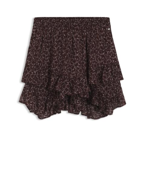 BOSS LAYERED SKORT WITH MODERN PRINT