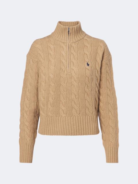 Polo Ralph Lauren Cable-knit wool and cashmere sweater