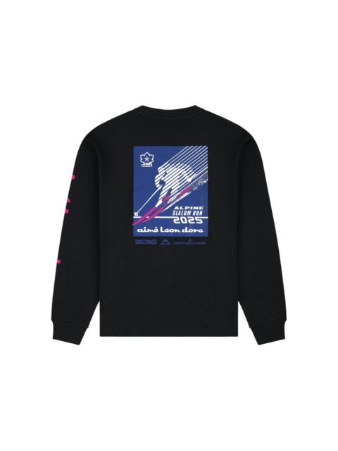 AIMÉ LEON DORE Aime Leon Dore Long-Sleeve Alpine Ski Tee Jet Black
