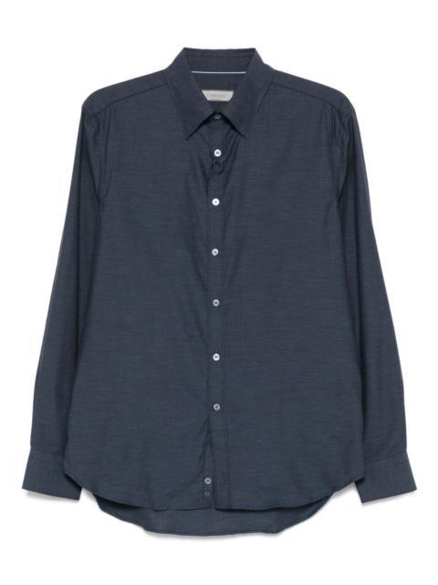 Canali long-sleeved button-down shirt