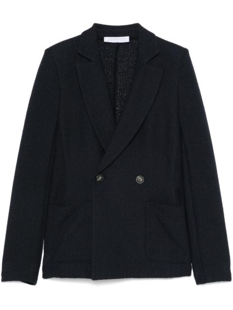 Harris Wharf London two-tone frisé blazer