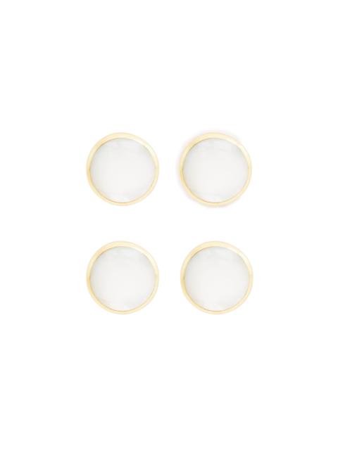 MOTHER OF PEARL ROUND SHIRT STUDS