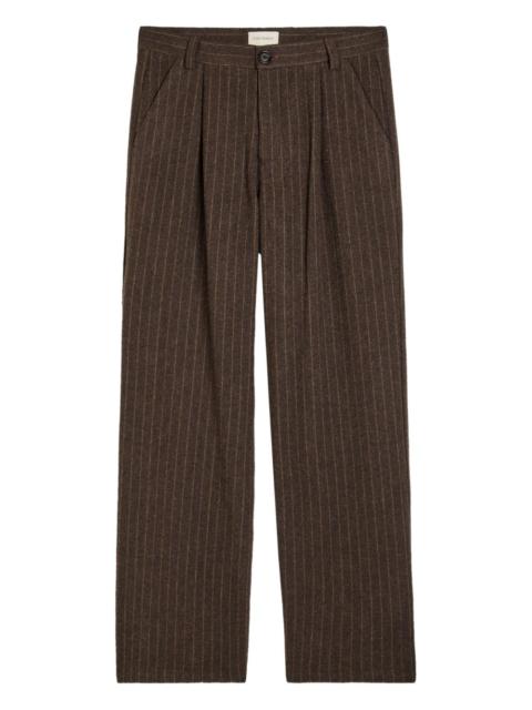 Oliver Spencer Orsman pleated trousers
