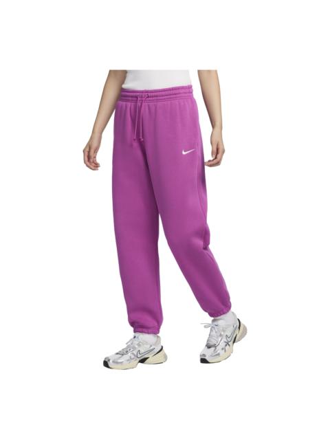 Nike (WMNS) Nike Sportswear Phoenix Fleece High-Waisted Pants 'Hot Fuchsia' FZ5997-518