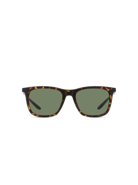 Nike tortoiseshell square sunglasses