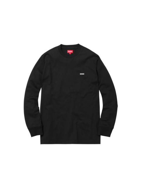 Supreme Small Box L/S Tee 　charcoal Supreme Small Box L/S Tee 