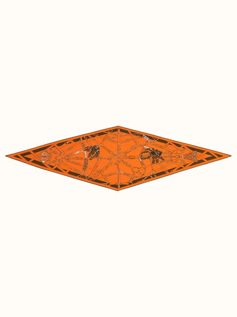 Hermès Flamboyant Web losange, large model