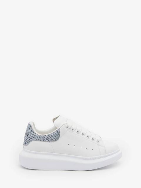 Women's Oversized Sneaker in White/ice