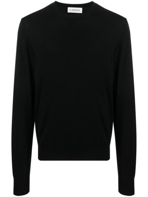 Lanvin crew-neck merino jumper