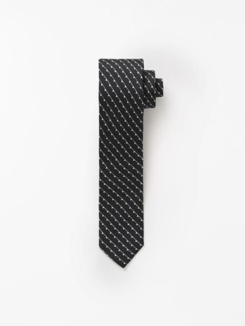 TIGER OF SWEDEN Quin Silk Dot Tie