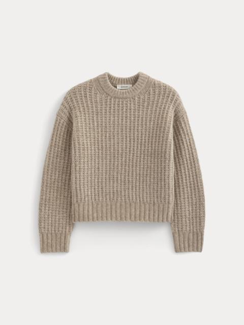EVERLANE WAFFLE SWEATER IN CLOUD