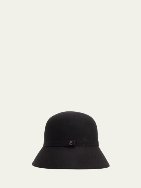 Valentino VLogo Signature Cloche Hat