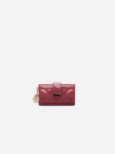 Dior Lady Dior 5-Gusset Card Holder