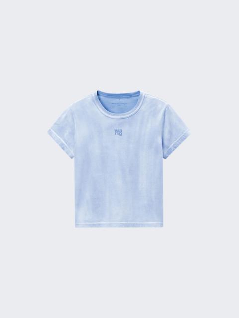 alexanderwang.t Essential Logo Tee Washed Pale Blue