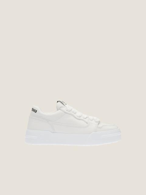 Miu Miu Leather sneakers