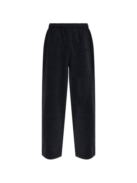 VETEMENTS elasticated-waist wide-leg track pants