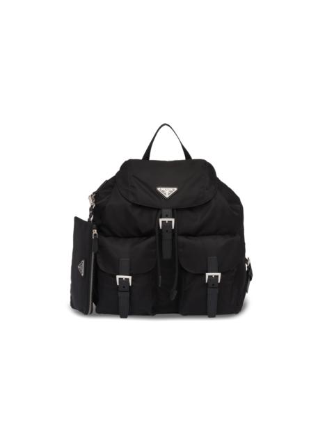 Prada Re-Nylon medium backpack with pouch