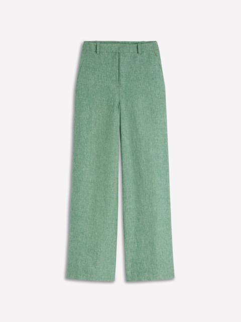 BODEN Belgravia Linen Pants-Aloe Green Chambray