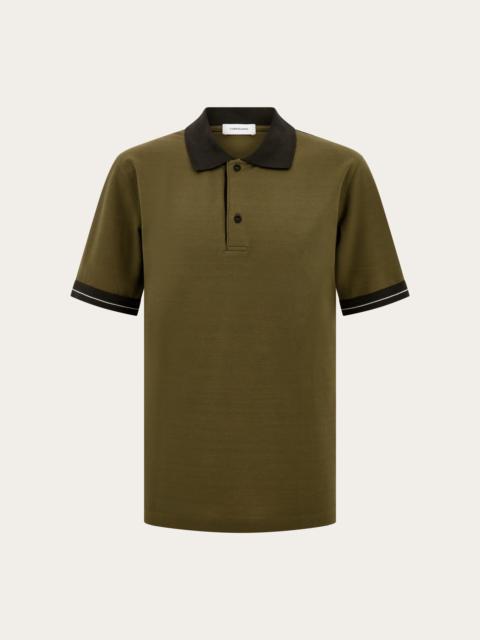 FERRAGAMO Short sleeve polo shirt