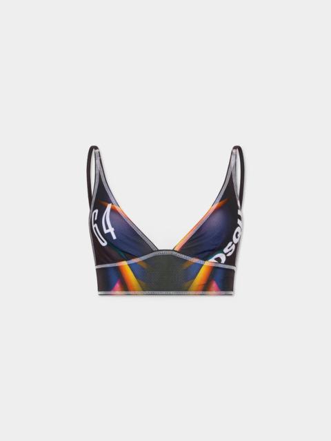 DSQUARED2 SKI LEAF TRIANGLE BRA