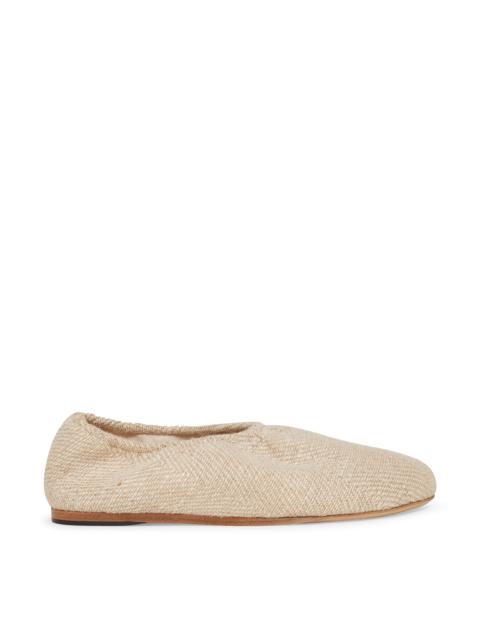 HED MAYNER Jute Loafers Brown