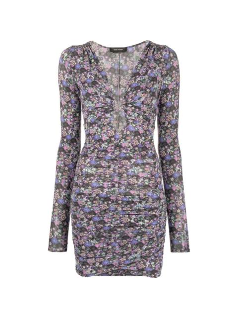 Isabel Marant floral-print ruched dress