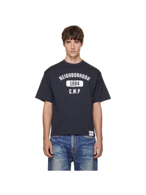 NEIGHBORHOOD Black & Purple Reversible S/S T-shirt