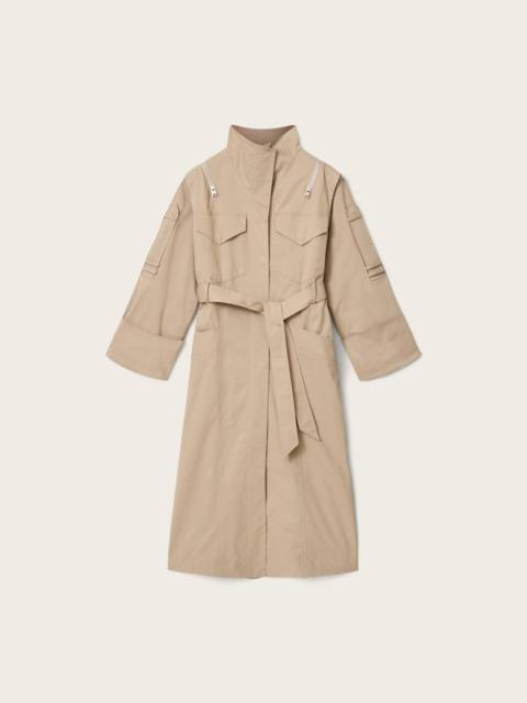 ALLSAINTS CLAYTON RELAXED FIT TRENCH COAT