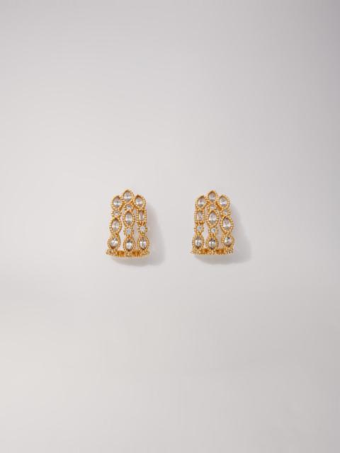 maje Rhinestone earrings