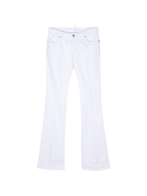 DSQUARED2 mid-rise flared jeans
