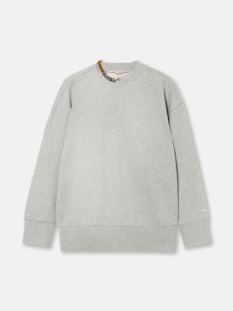 Stella McCartney Chain-Embellished Sweatshirt