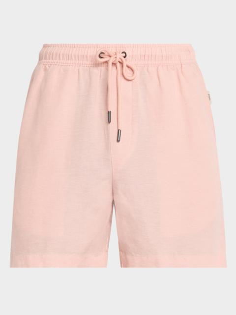 onia Men's Air Linen Pull-On Shorts