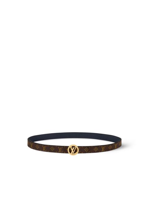 Louis Vuitton LV Circle Nautical 20mm Reversible Belt