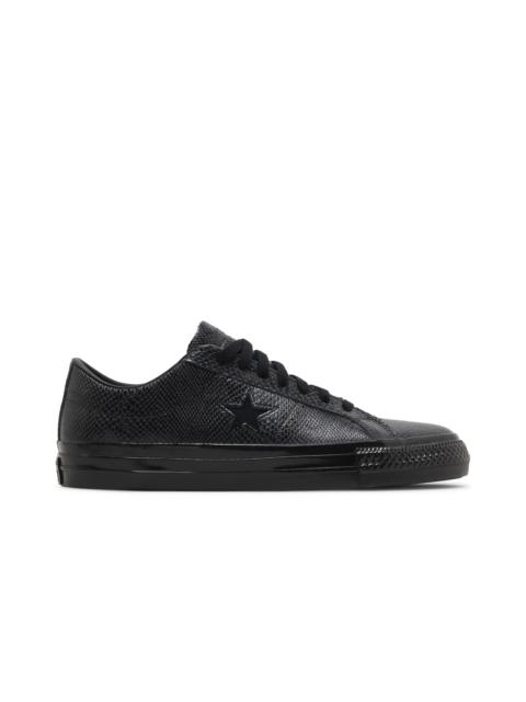 Jamie Platt x One Star Pro Ox Low 'Black Snakeskin'