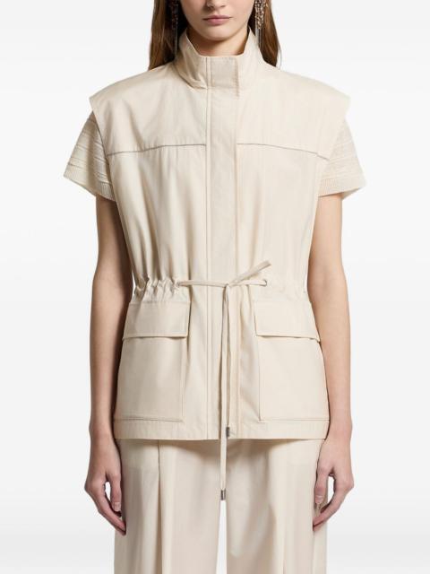 PESERICO zip-up gilet