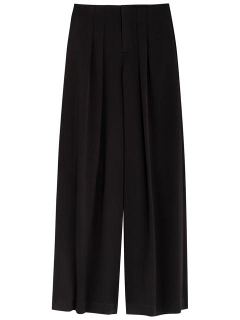 Alice + Olivia Alice + Olivia Eloise Wide-leg Satin Trousers