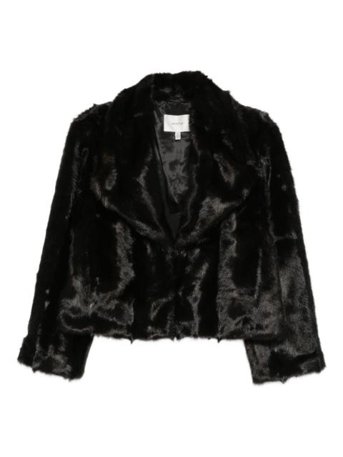 GESTUZ faux fur jacket