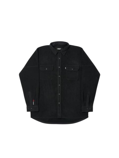 PALACE POLARTEC LAZER SHIRT BLACK
