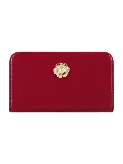 RED TRAVEL WALLET