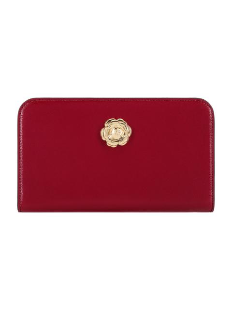 Oscar de la Renta RED TRAVEL WALLET