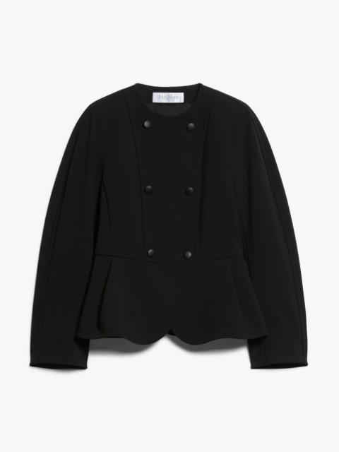 Max Mara FRONDA Fitted jacket in stretch fabric