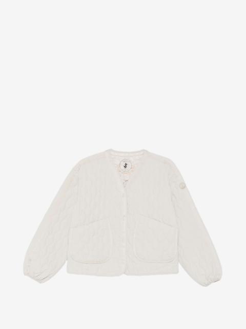 Save The Duck wave-quilted jacket