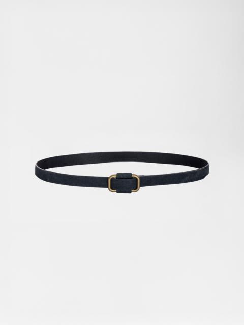 BROCHU WALKER The Saddle Suede Belt