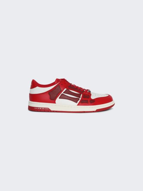 AMIRI Skel Top Low Sneaker Red White