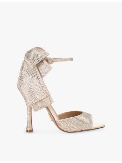 STEVE MADDEN Bougie Crystal-Embellished Heeled Sandals