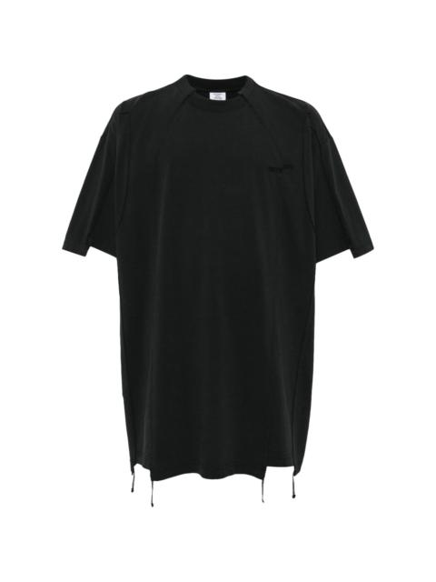 blackout cut-up t-shirt