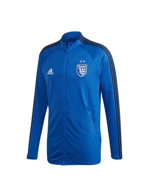 adidas San Jose Earthquakes Anthem Jacket "Master Blue / Black" FI1446