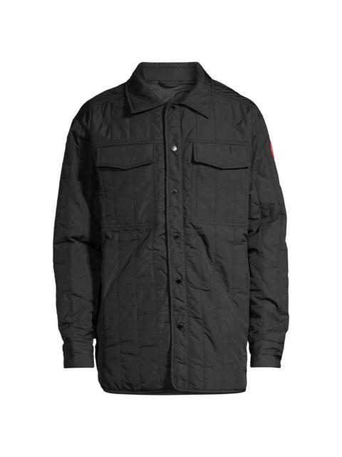 Canada Goose Men's Carlyle Quilted Shirt Jacket - Black